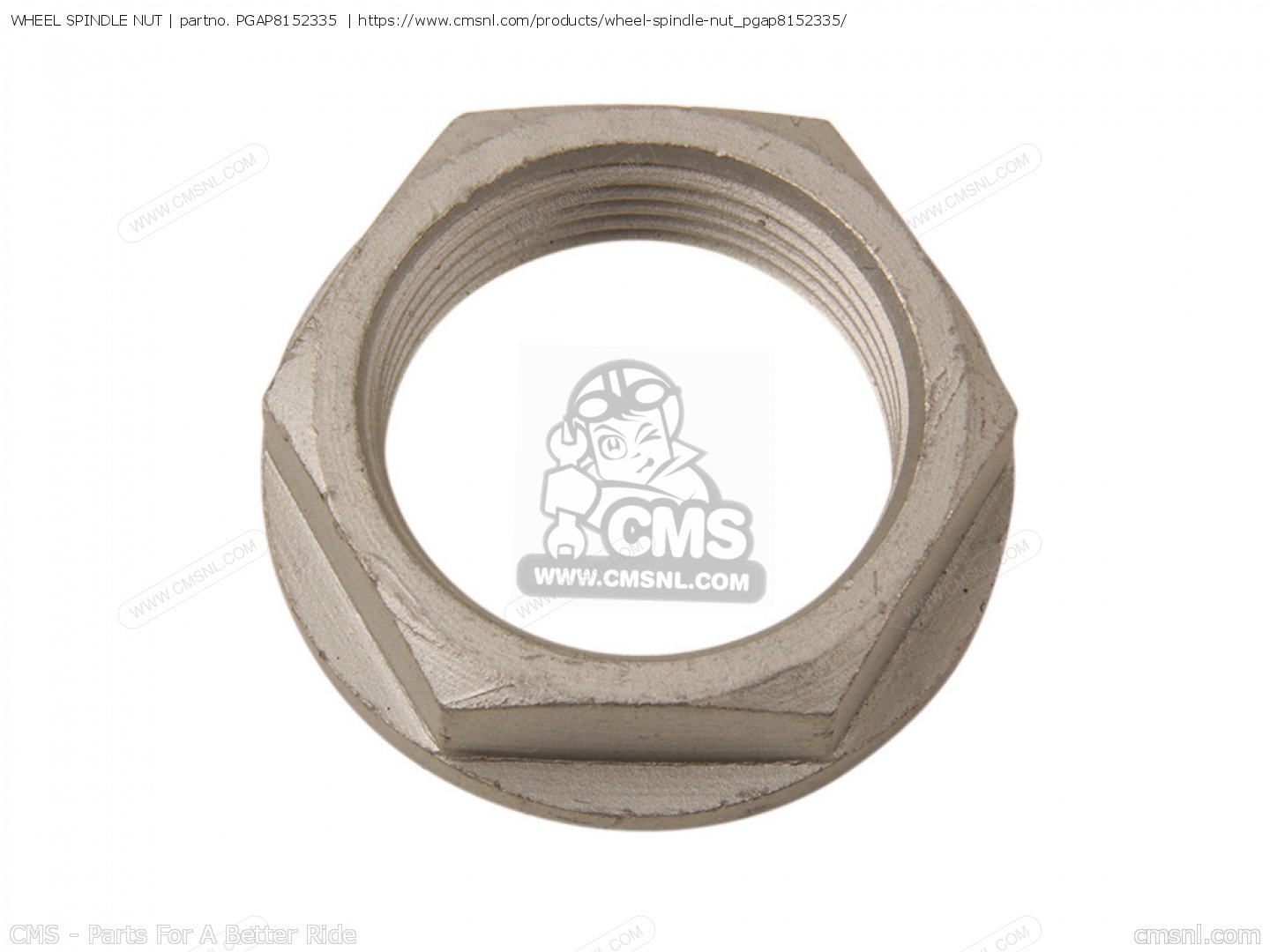 PGAP8152335 Wheel Spindle Nut Piaggio Group buy the AP8152335 at CMSNL