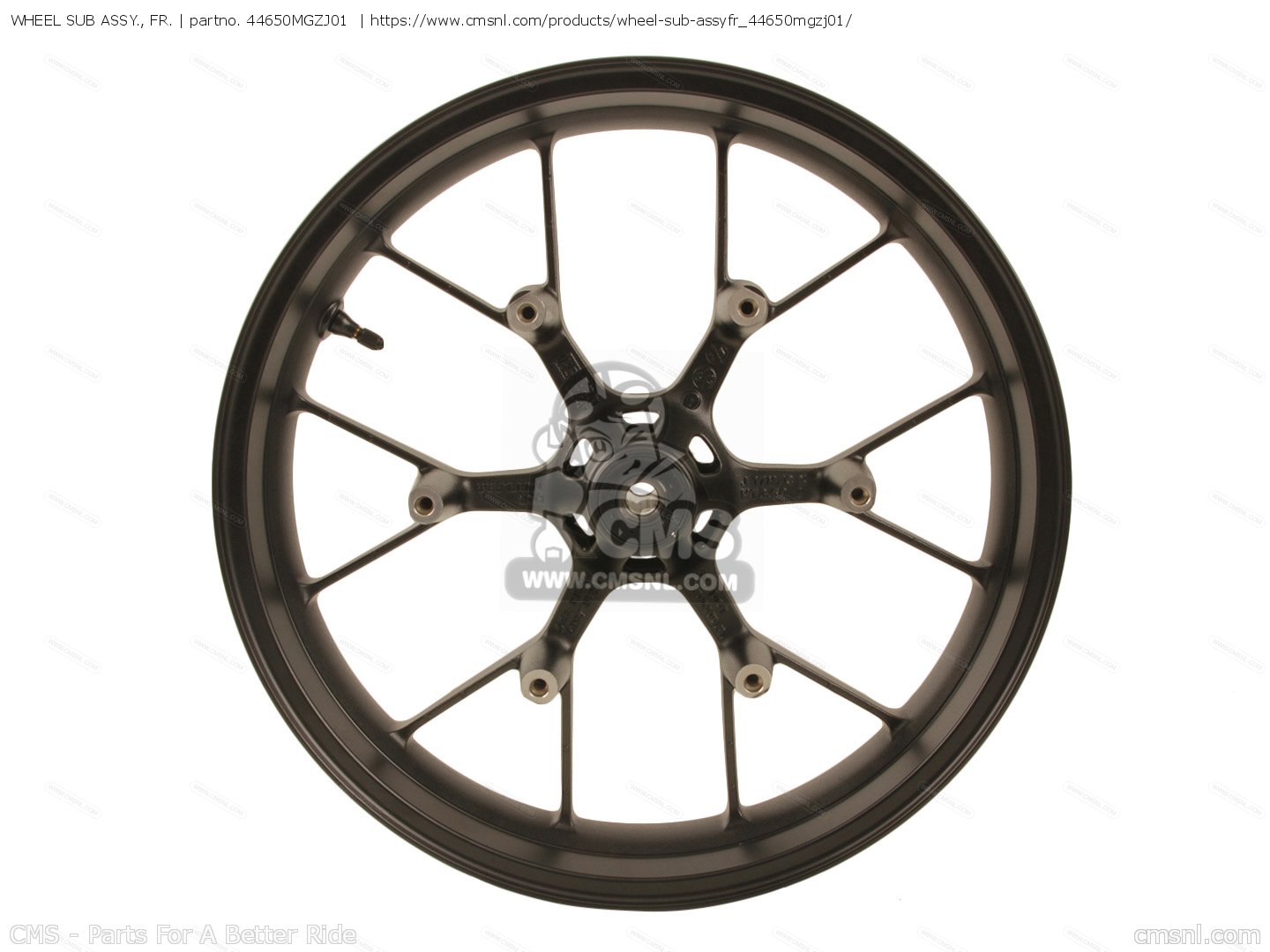 44650MGZJ01: Wheel Sub Assy,fr Honda - buy the 44650-MGZ-J01 at CMSNL