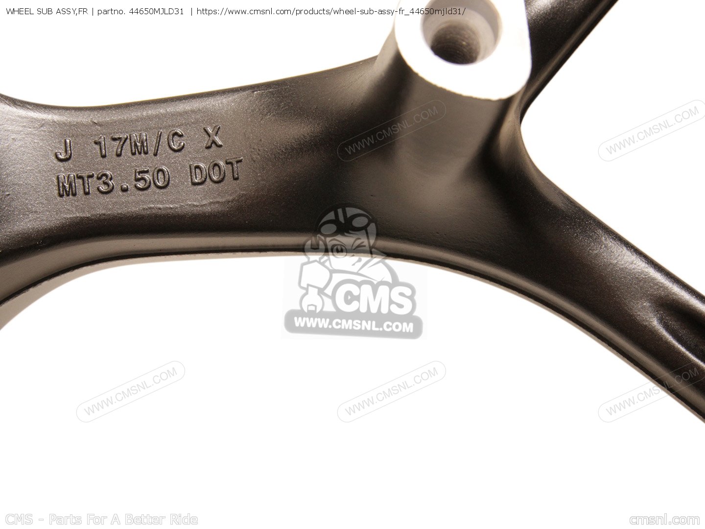 42650-MKJ-E50ZA ホンダ純正 ホイールサブASSY.,リヤー*TYPE1* HD店 Webike | HONDA純正部品 ホンダ純正部品 ホイールサブAS*NH303M