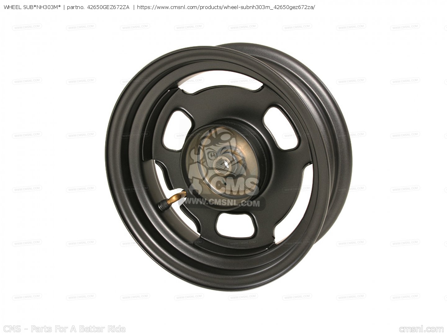 42650GEZ672ZA: Wheel Sub*nh303m* Honda - buy the 42650-GEZ-672ZA