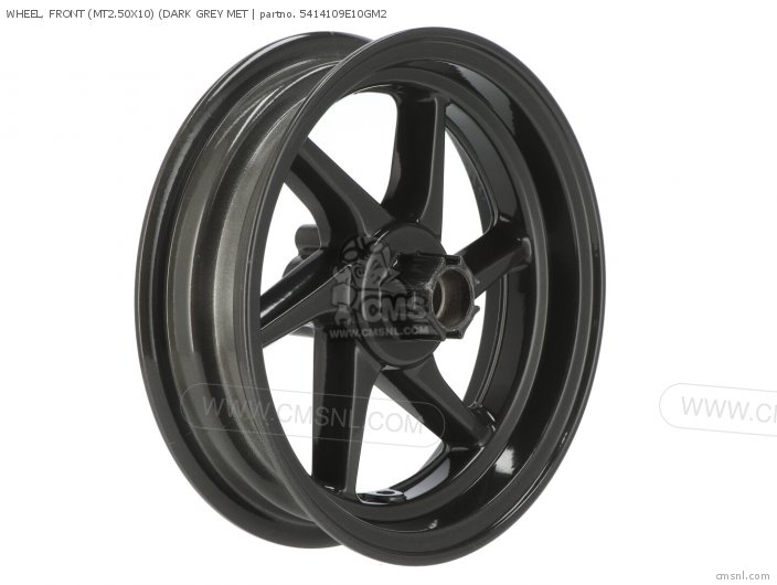 Suzuki WHEEL, FRONT (MT2.50X10) (DARK GREY MET 5414109E10GM2