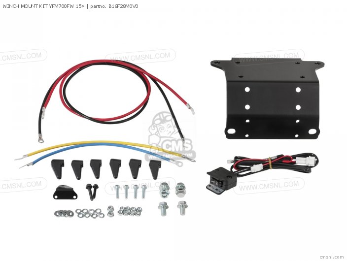 B16F28M0V0 Winch Mount Kit Yfm700fw 15> Yamaha buy the B16F28M0V000 at CMSNL
