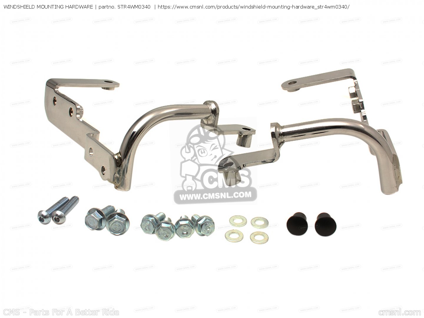 STR4WM0340 Windshield Mounting Hardware Yamaha buy the STR4WM0340
