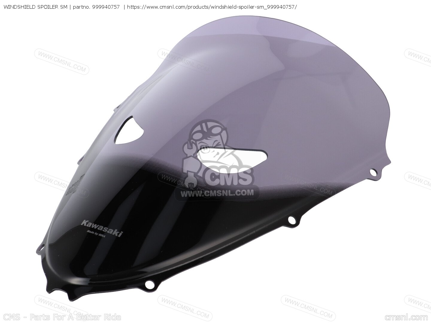 999940757 Windshield Spoiler Sm Kawasaki buy the 999940757 at CMSNL