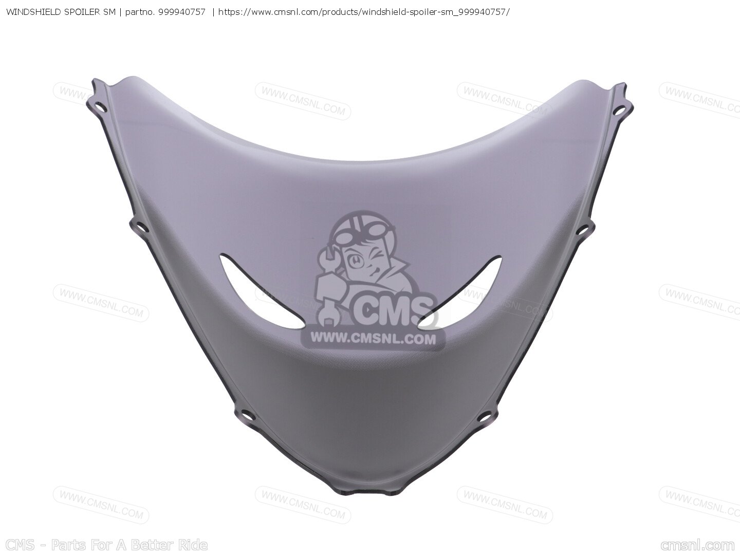 999940757 Windshield Spoiler Sm Kawasaki buy the 999940757 at CMSNL