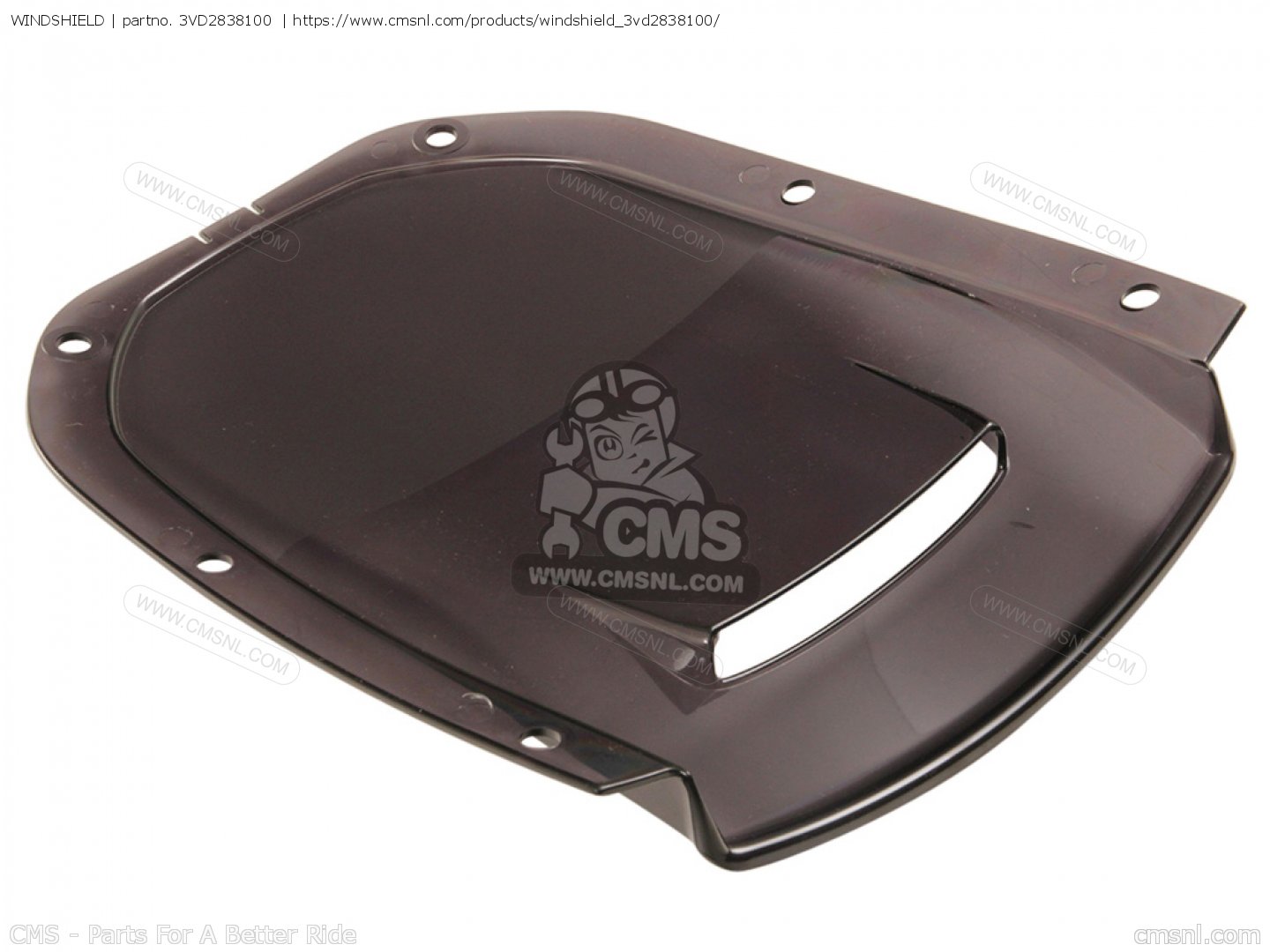 WINDSHIELD for TDM850H (57KW) 1991 3VD1 GERMANY 213VD332G1 order at
