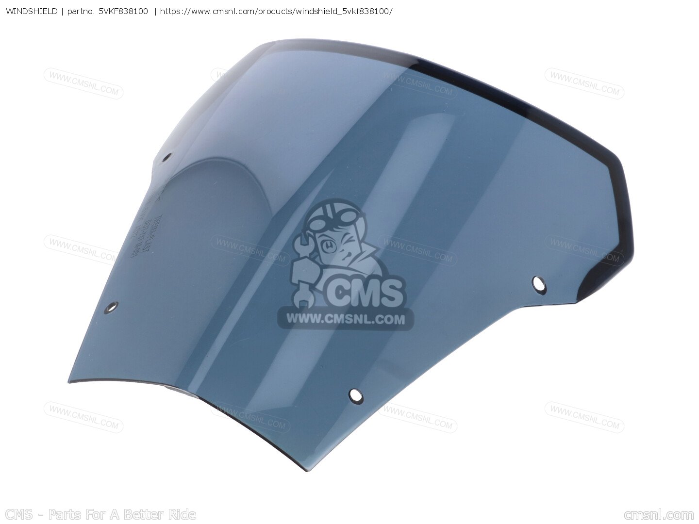 5VKF838100 Windshield Yamaha buy the 5VKF838100 at CMSNL