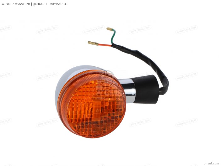 Honda WINKER ASSY,L RR 33650MBA613 Honda WINKER ASSY,L RR 33650MBA613