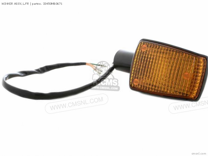 Honda WINKER ASSY.,L.FR 33450MB0671 Honda WINKER ASSY.,L.FR 33450MB0671