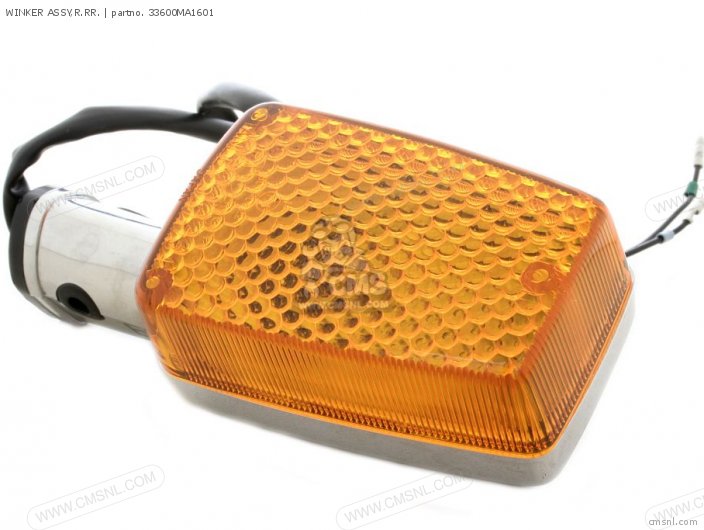 Honda WINKER ASSY,R.RR. 33600MA1601 Honda WINKER ASSY,R.RR. 33600MA1601