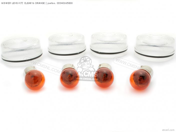 Winker Lens Kit, Clear & Orange photo