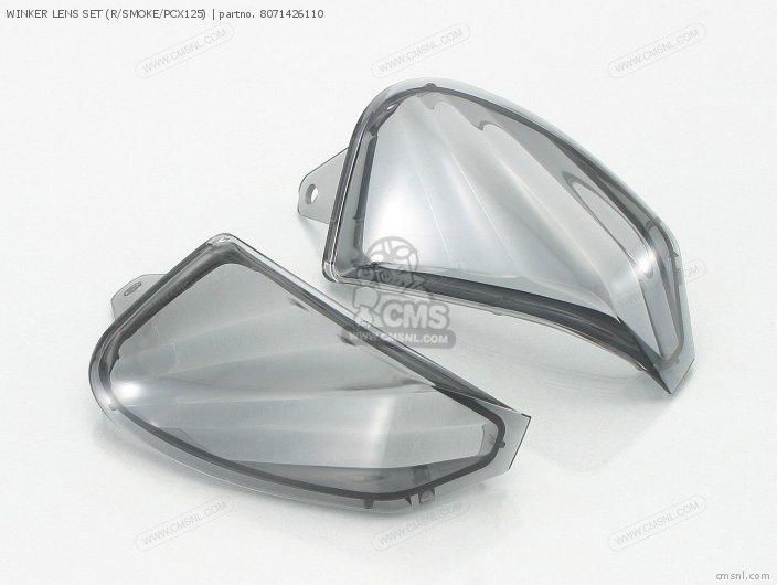 Kitaco WINKER LENS SET (R/SMOKE/PCX125) 8071426110