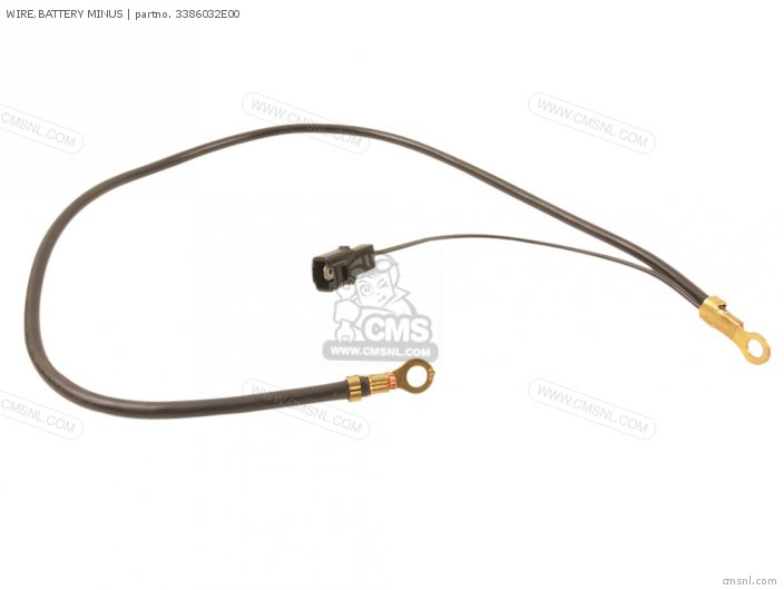 Suzuki WIRE,BATTERY MINUS 3386032E00