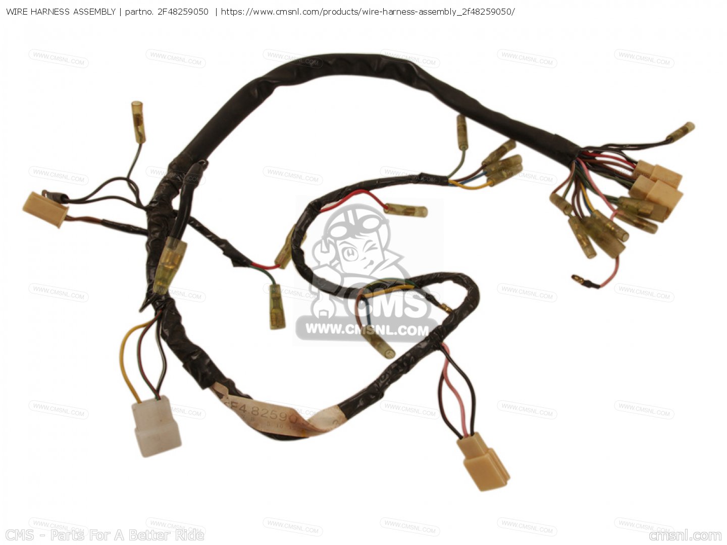 WIRE HARNESS ASSEMBLY for GT80 1978 USA / E-009161 - order at CMSNL