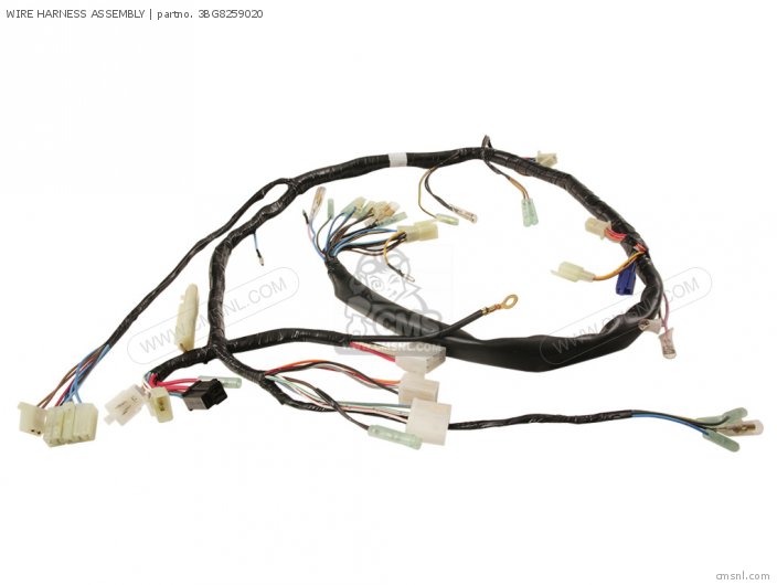 Yamaha WIRE HARNESS ASSEMBLY 3BG8259020