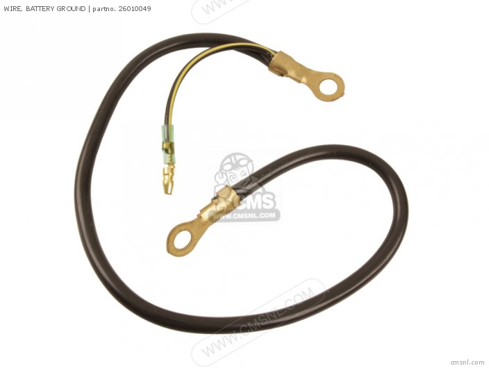 WIRE, BATTERY GROUND for KZ650B1 1977 USA CANADA / MPH KPH order at CMSNL