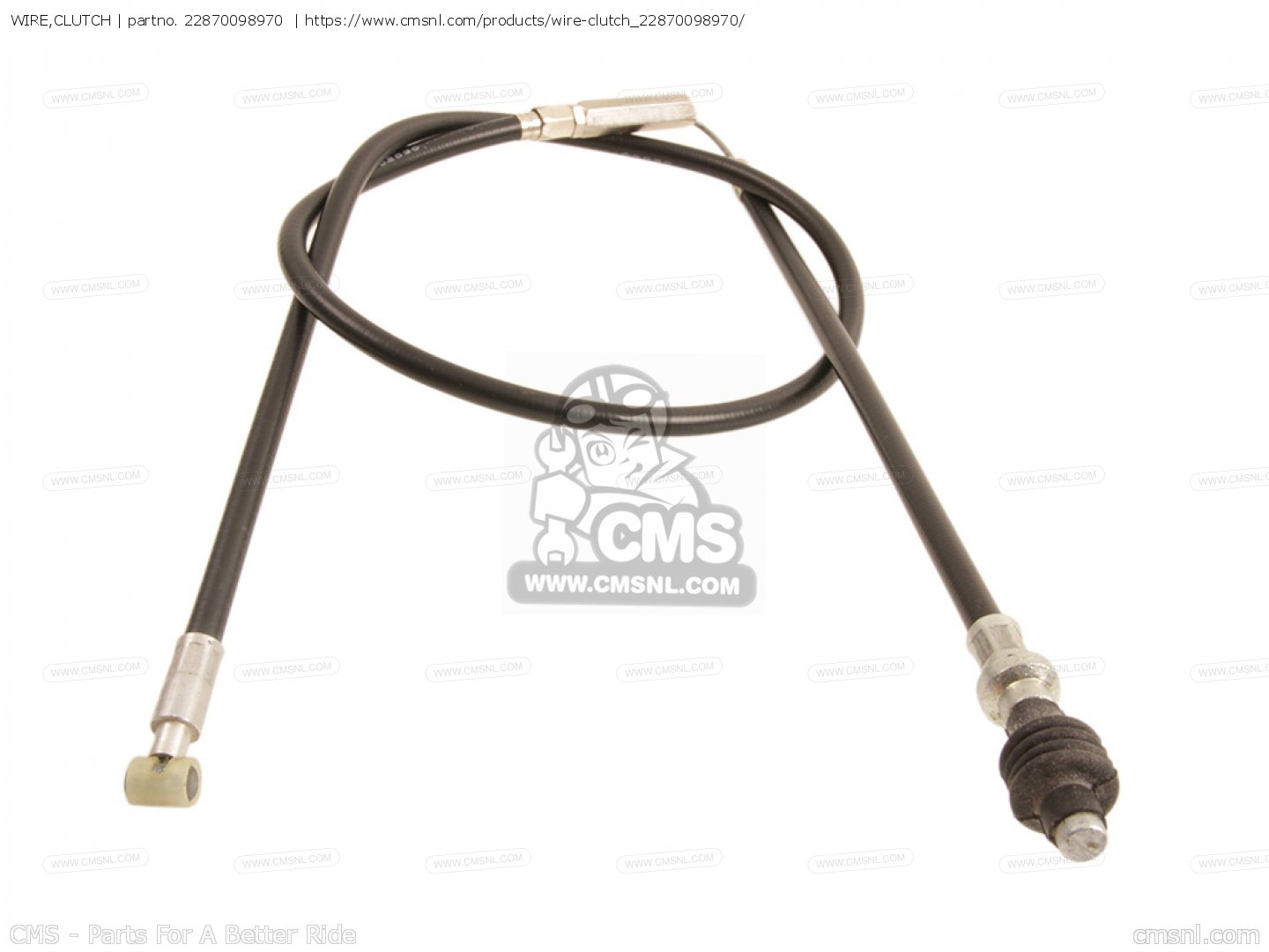 22870098970 Wire,clutch Honda buy the 22870098970 at CMSNL