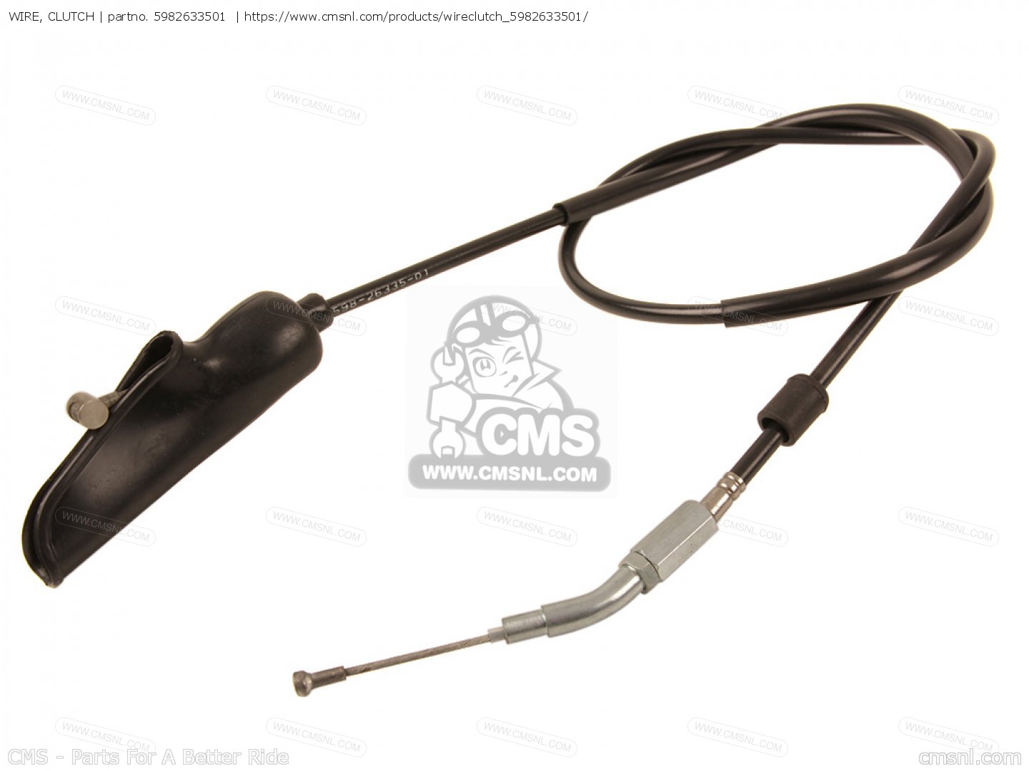 5982633501 Wire, Clutch Yamaha buy the 5982633501 at CMSNL