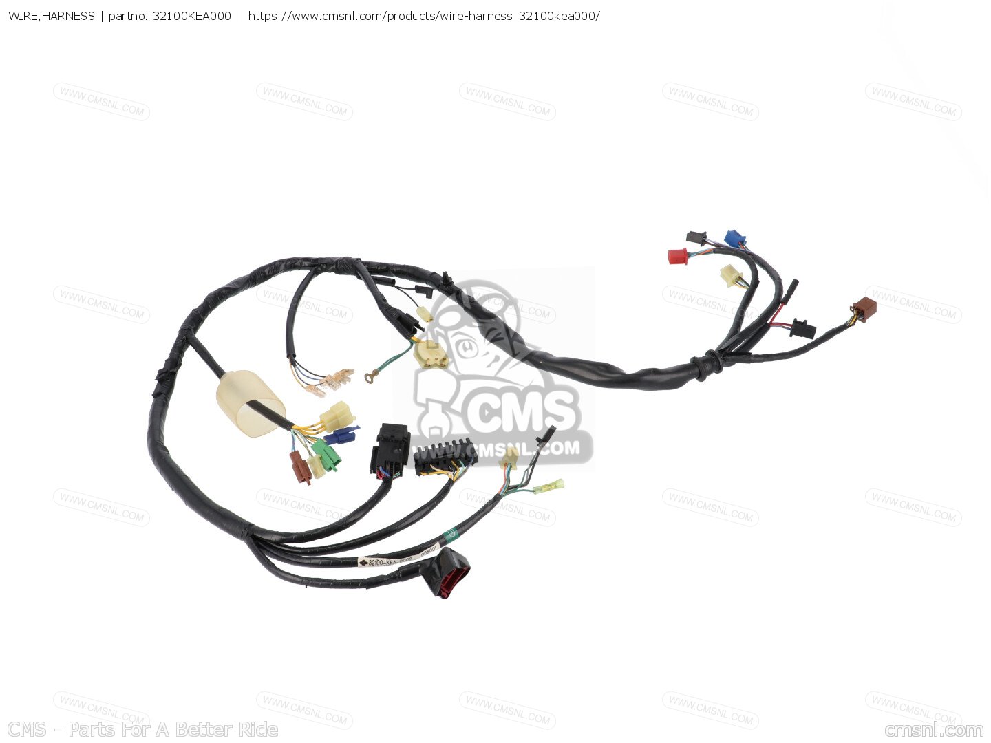 32100KEA000 Wire,harness Honda buy the 32100KEA000 at CMSNL