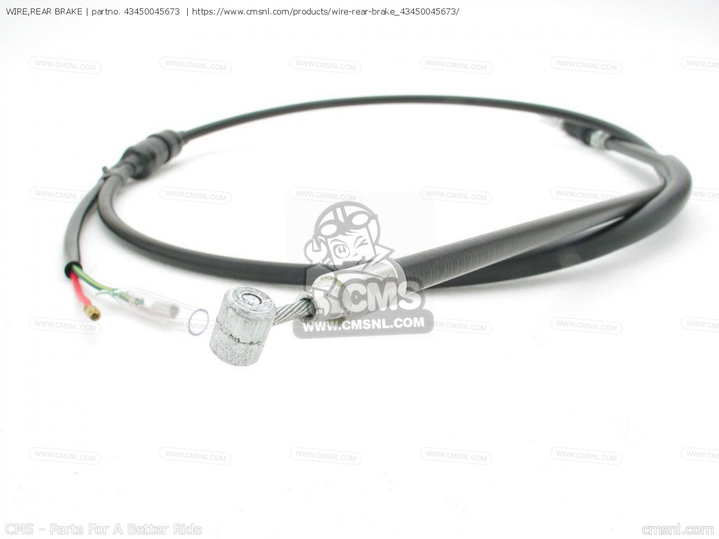 43450045673 Wire,rear Brake Honda buy the 43450045673 at CMSNL