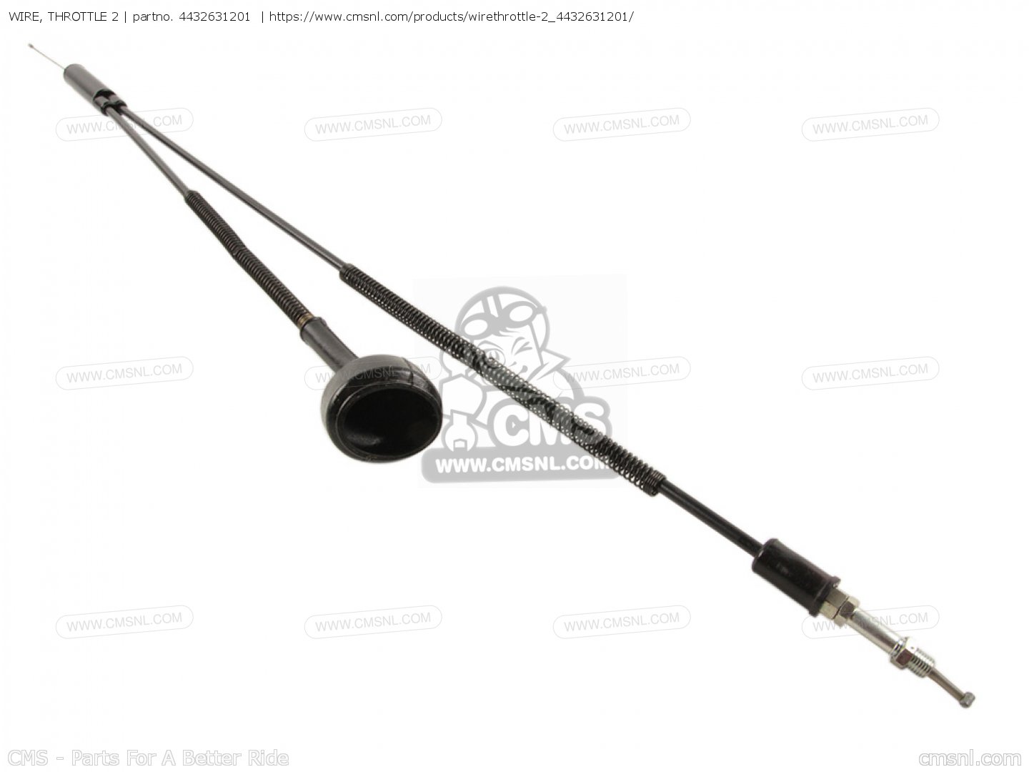 4432631201 Wire, Throttle 2 Yamaha buy the 4432631201 at CMSNL