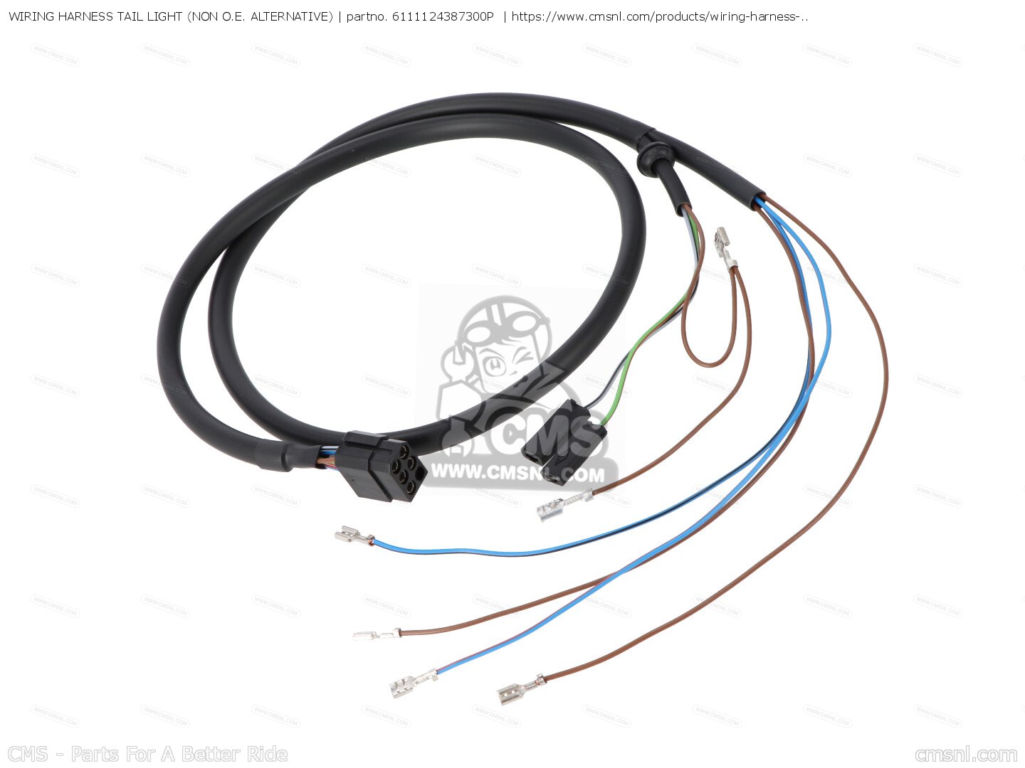 6111124387300P: Wiring Harness Tail Light (non O.e. Alternative