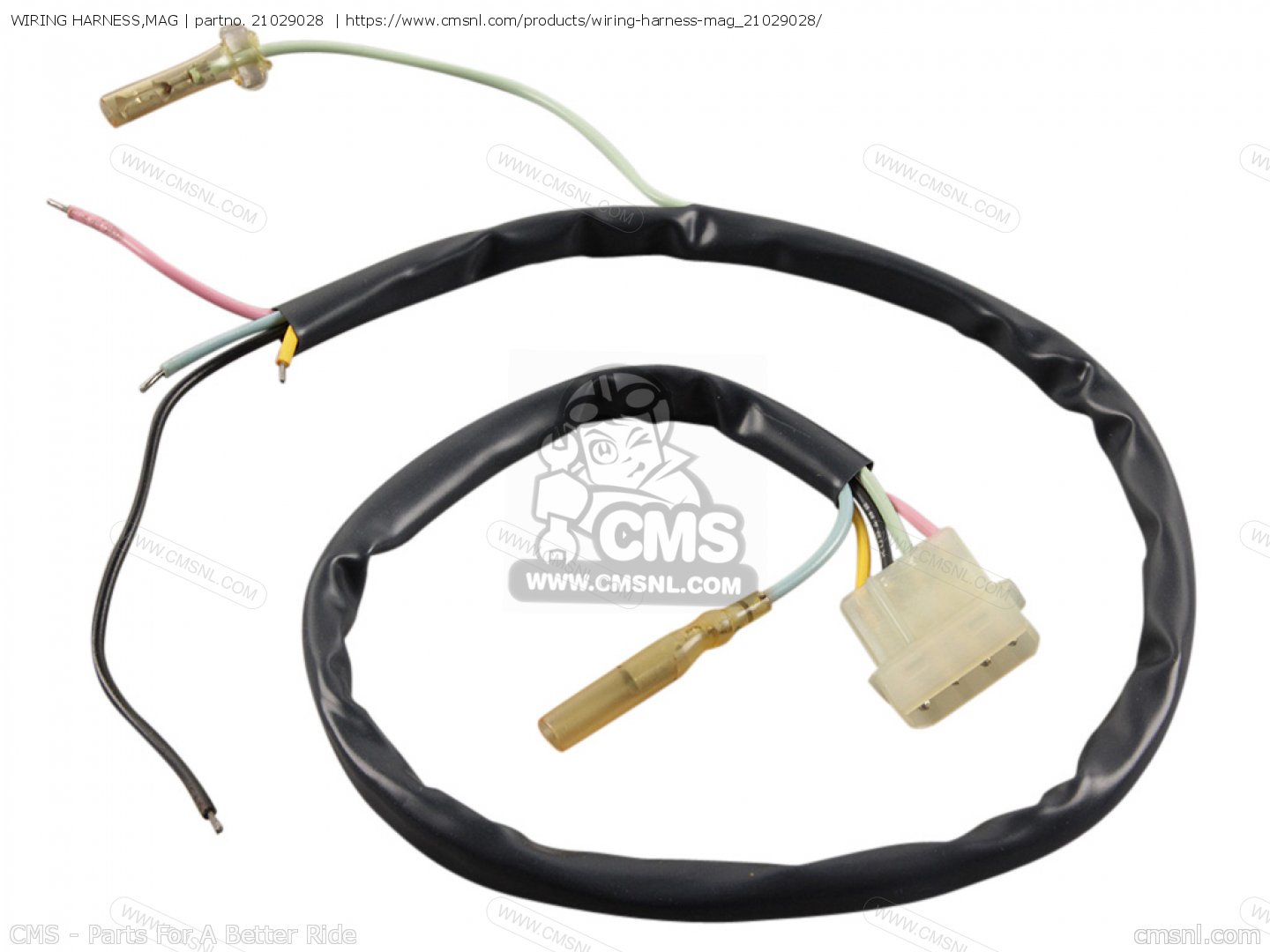 WIRING HARNESS,MAG for KH100B7 1976 CANADA - order at CMSNL