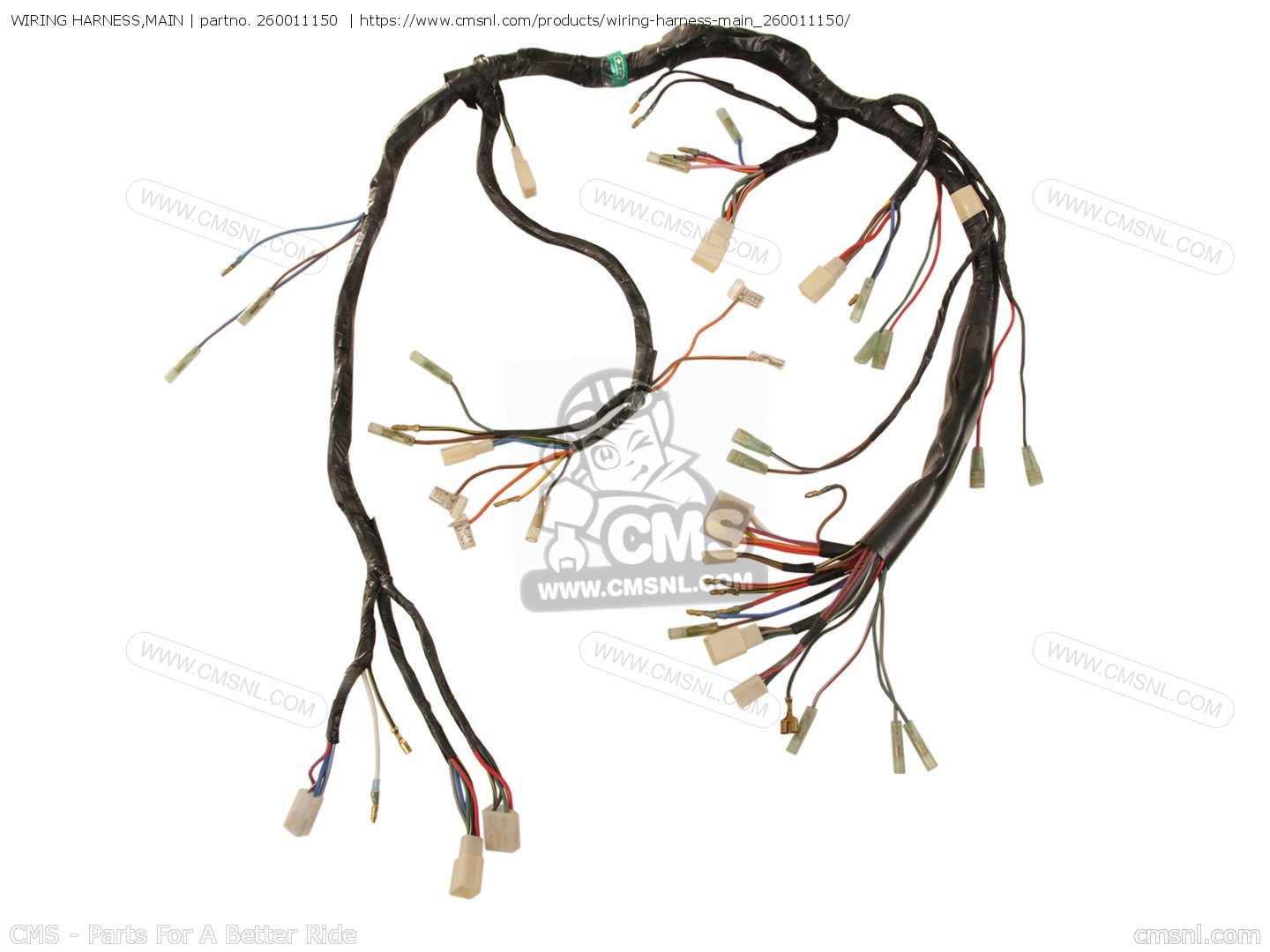 260011150 Wiring Harness,main Kawasaki buy the 260011150 at CMSNL