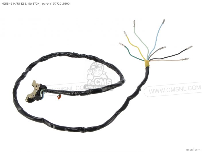 Suzuki WIRING HARNESS, SWITCH 5772018600