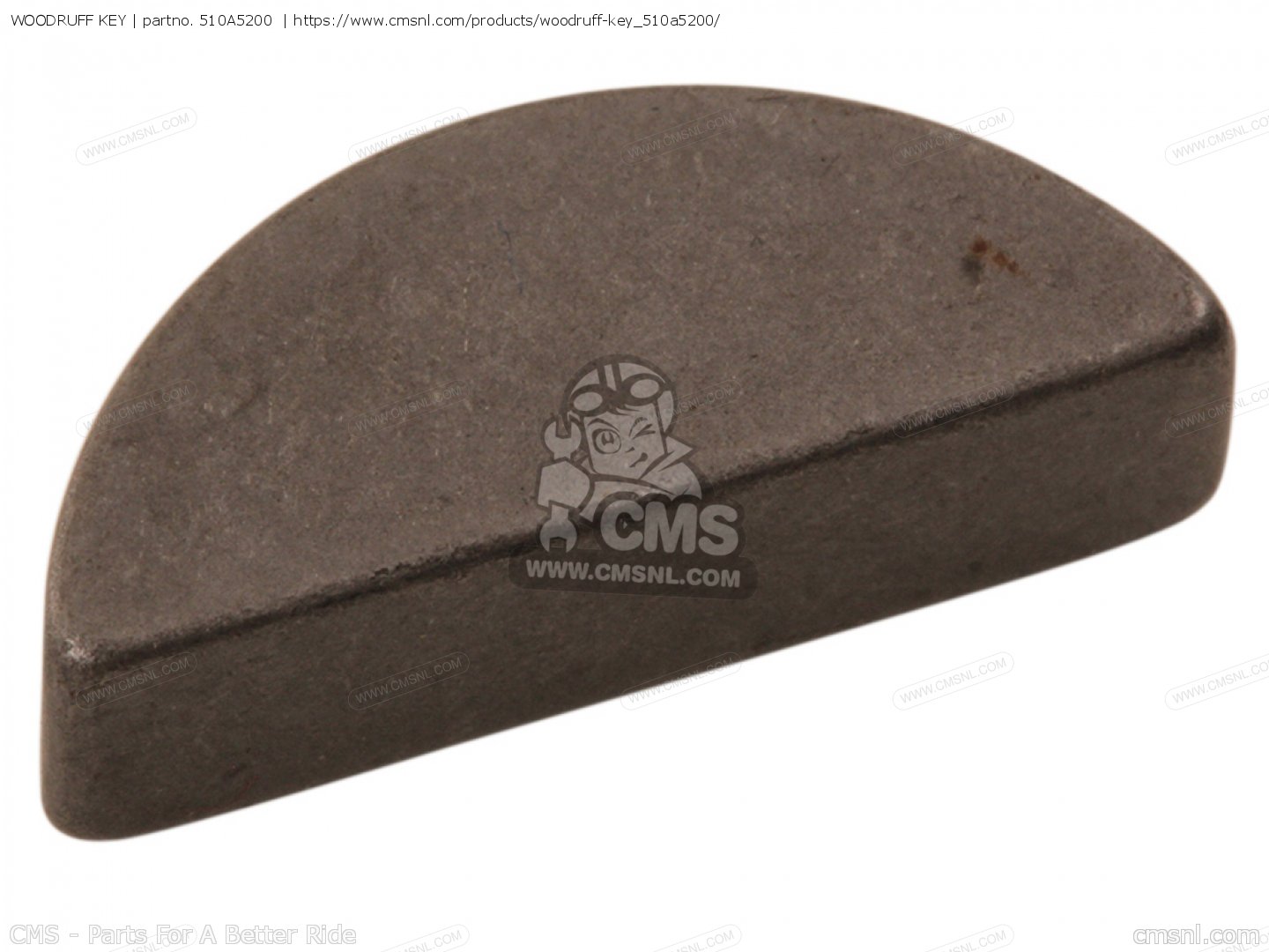 WOODRUFF KEY for H1 MACH III 1969 CANADA order at CMSNL