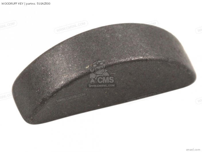 Kawasaki WOODRUFF KEY 510A2500 Kawasaki WOODRUFF KEY 510A2500