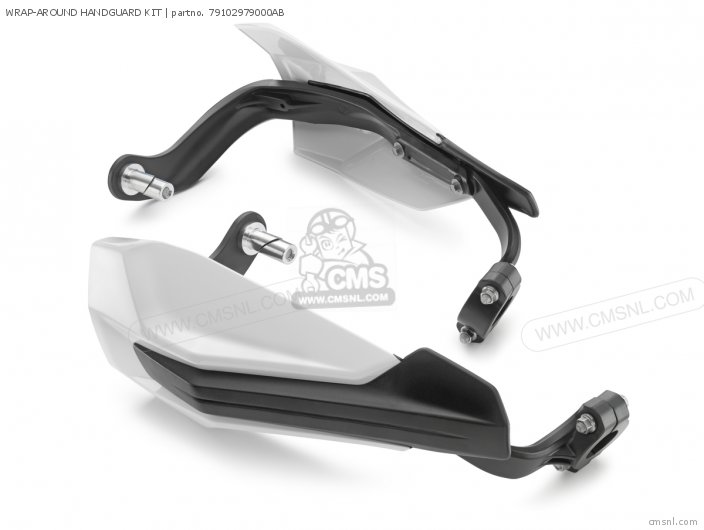 79102979000AB Wraparound Handguard Kit Ktm buy the 79102979000AB at CMSNL