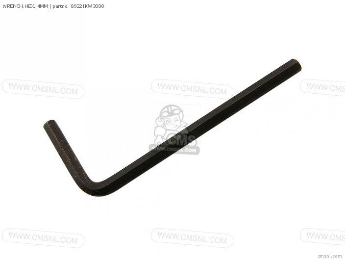 WRENCH HEX  4MM