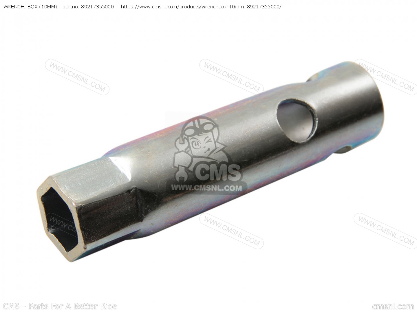89217355000 Wrench,box,10mm Honda buy the 89217355000 at CMSNL