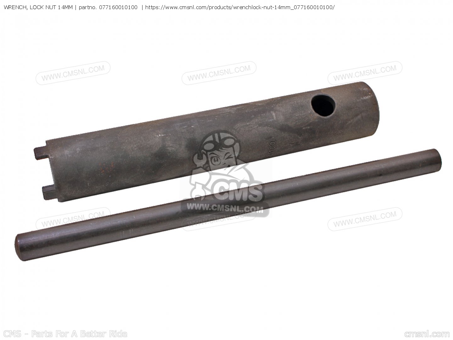 077160010100 Wrench, Lock Nut 14mm Honda buy the 077160010100 at CMSNL