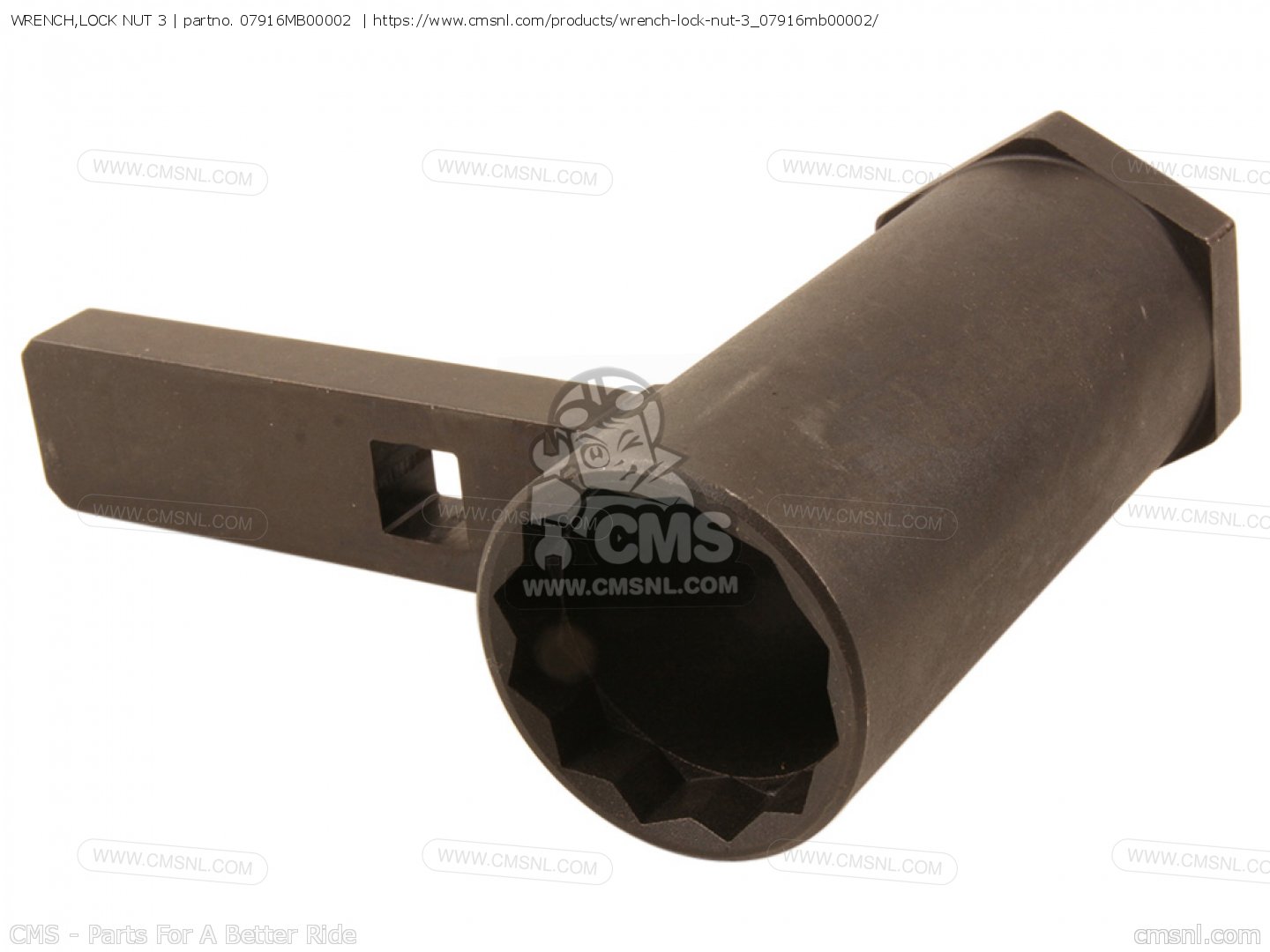 07916MB00002 Wrench,lock Nut 3 Honda buy the 07916MB00002 at CMSNL