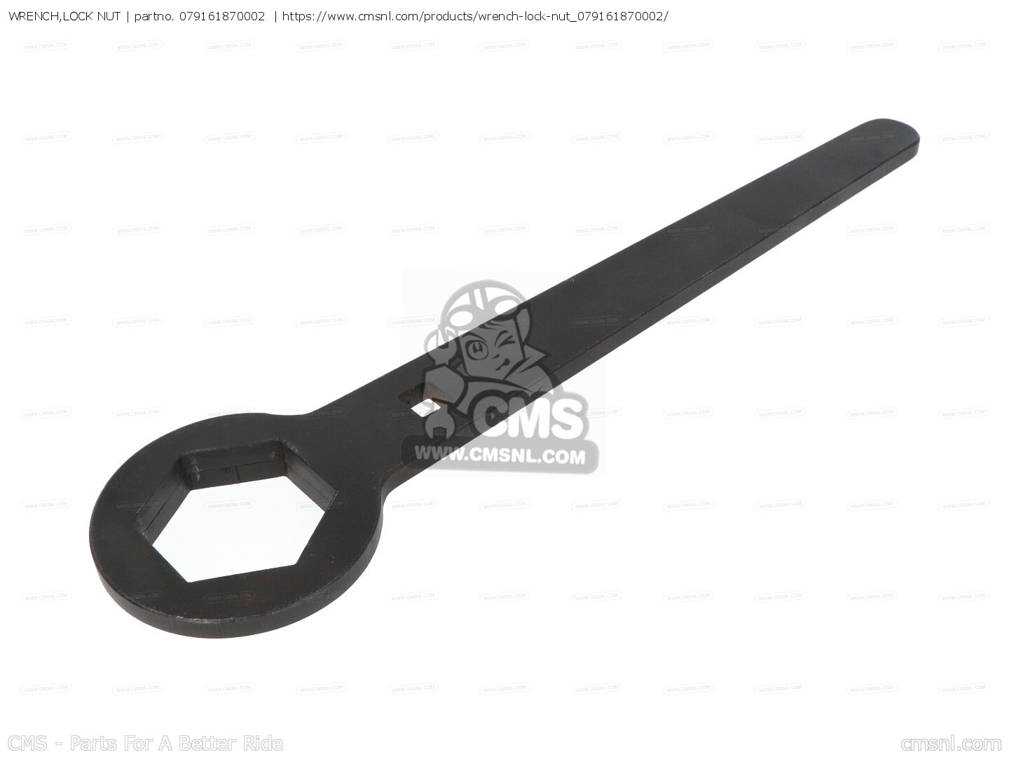 079161870002 Wrench,lock Nut Honda buy the 079161870002 at CMSNL