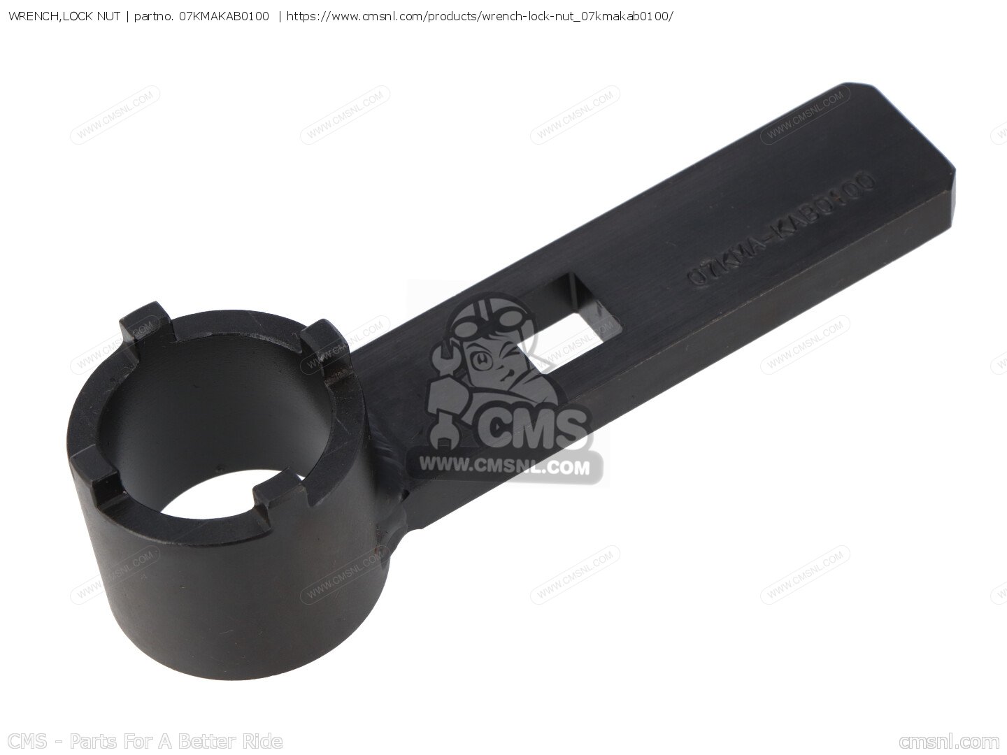 07KMAKAB0100 Wrench,lock Nut Honda buy the 07KMAKAB0100 at CMSNL