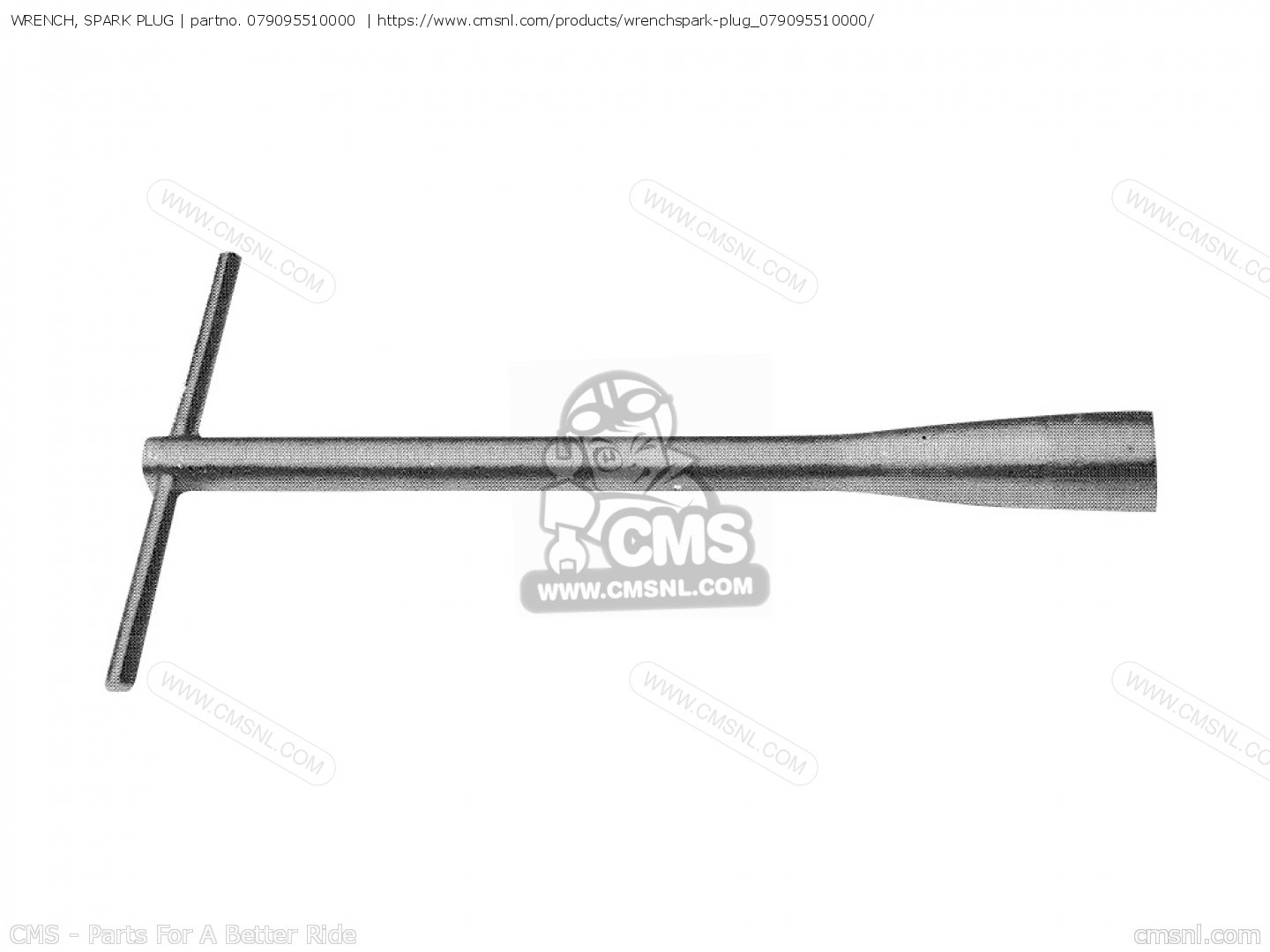 079095510000 Wrench, Spark Plug Honda buy the 079095510000 at CMSNL