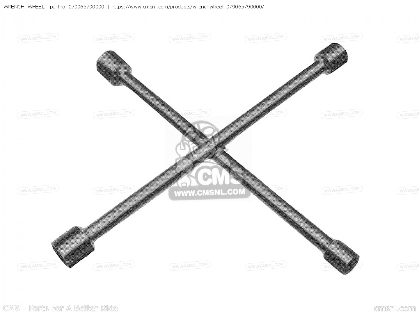 079065790000 Wrench, Wheel Honda buy the 079065790000 at CMSNL