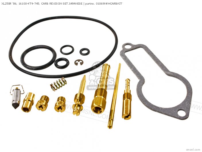 Honda XL250R 86, 16100-KT4-745, CARB REVISON SET JAPANESE 01069NKHCARBKIT