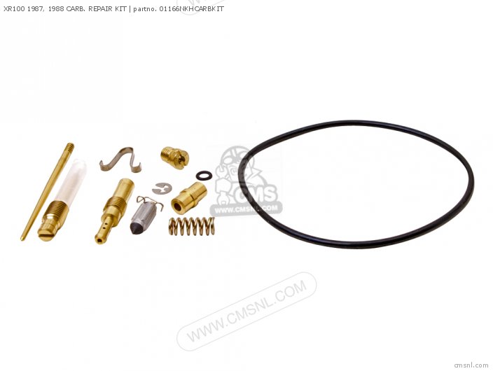 Honda XR100 1987, 1988 CARB. REPAIR KIT 01166NKHCARBKIT