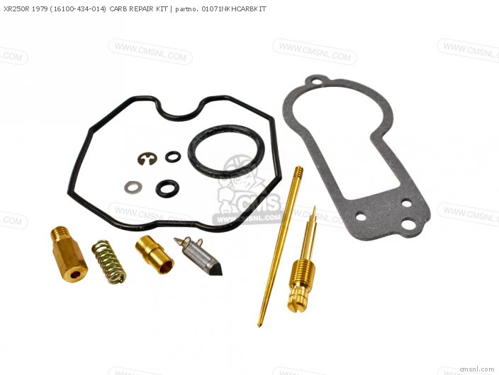 Honda XR250R 1979 (16100-434-014) CARB REPAIR KIT 01071NKHCARBKIT