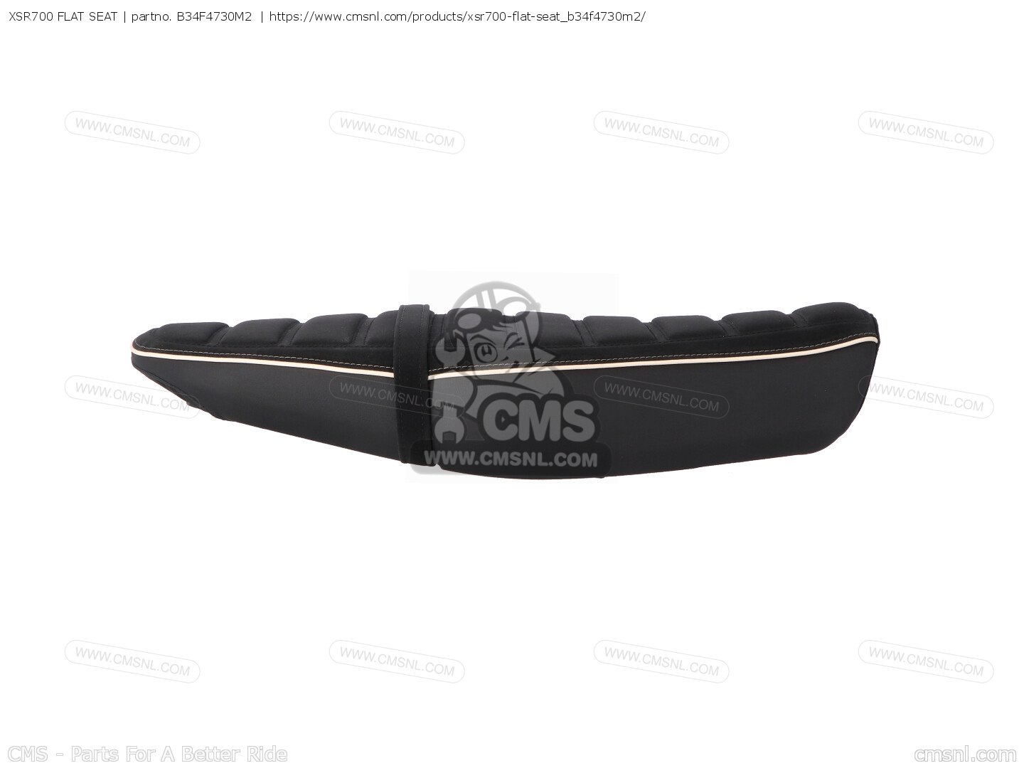 YAMAHA XSR700 純正シート B34-F4730 B34-F4730-01-00 Yamaha Seat bench XSR 700 - KFM-Motorraeder
