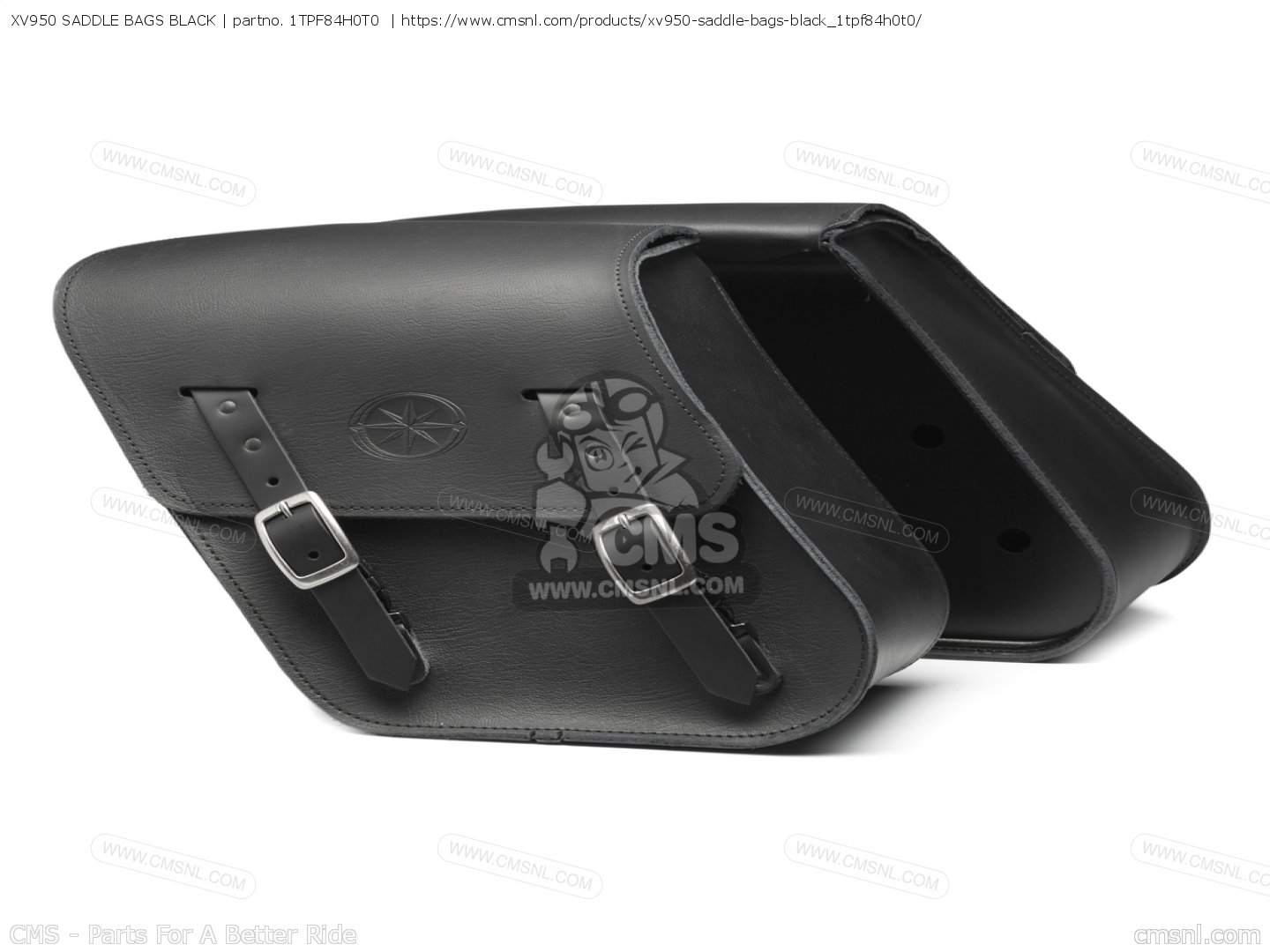 1TPF84H0T0 Xv950 Saddle Bags Black Yamaha buy the 1TPF84H0T0 at CMSNL