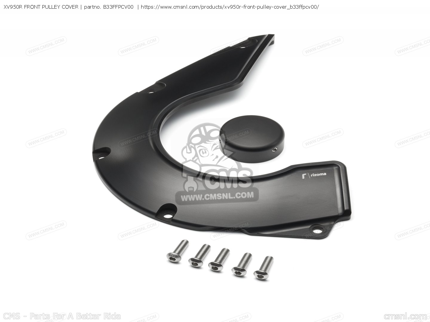 B33FFPCV0000 Xv950r Front Pulley Cover Yamaha buy the B33FFPCV00
