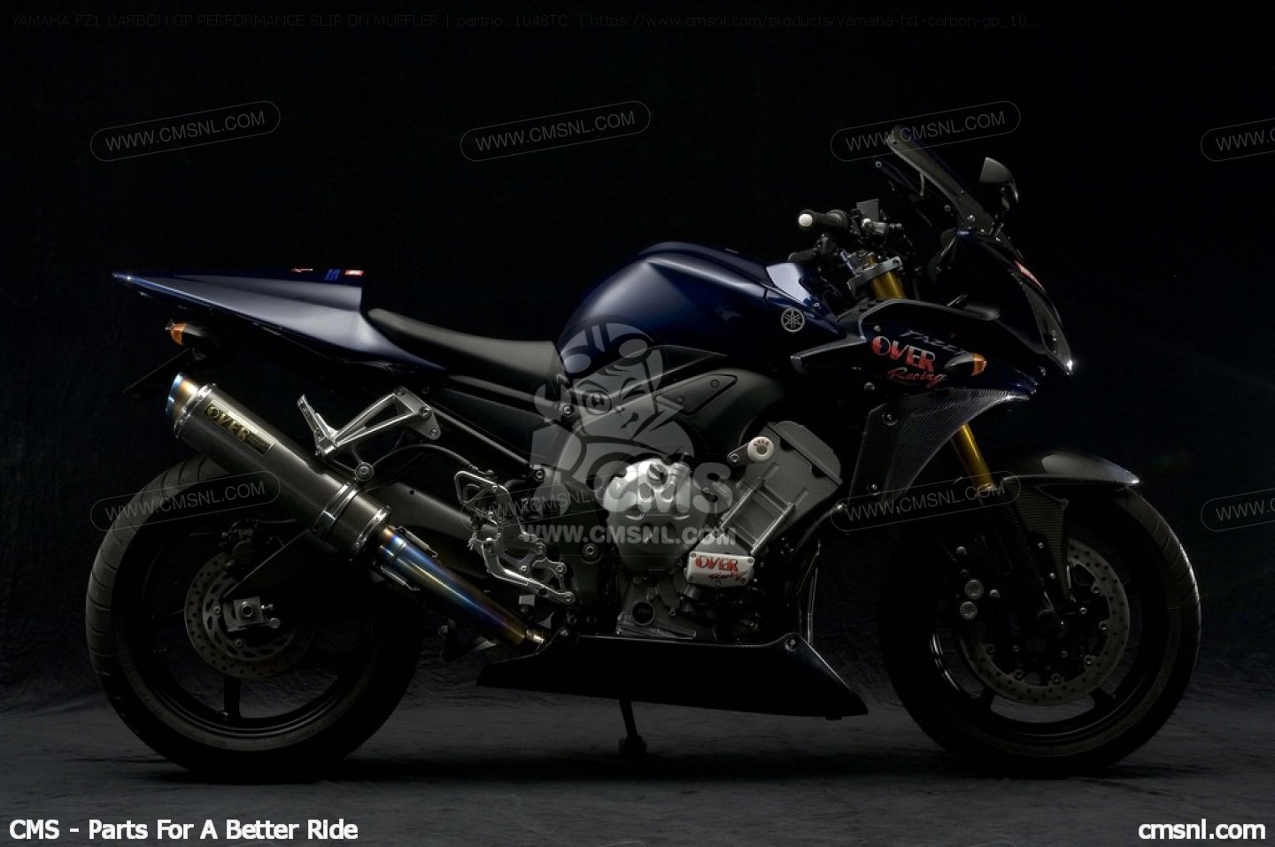 YAMAHA FZ1 CARBON GP PERFORMANCE SLIP ON MUFFLER for Over