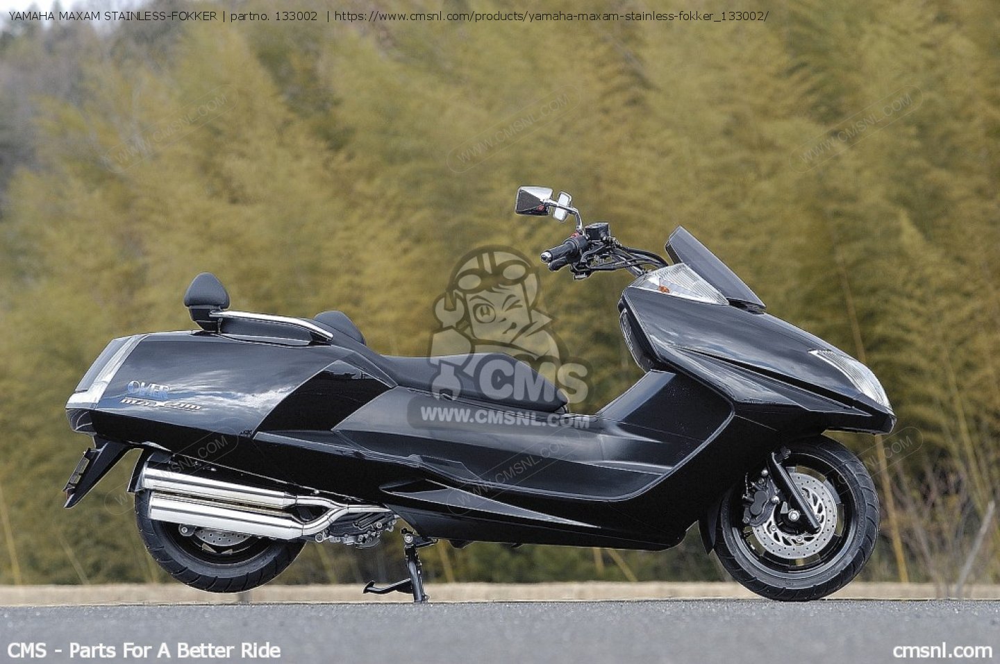 マグザム / MAXAM:YAMAHA YAMAHA MAXAM STAINLESS-FOKKER for Over Racing - order at CMSNL