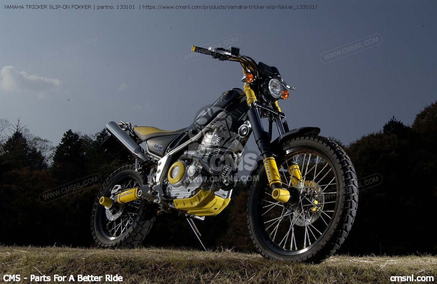 【専用】7/24まで オーバーレーシング FOKKER ヤマハ トリッカー セロー250