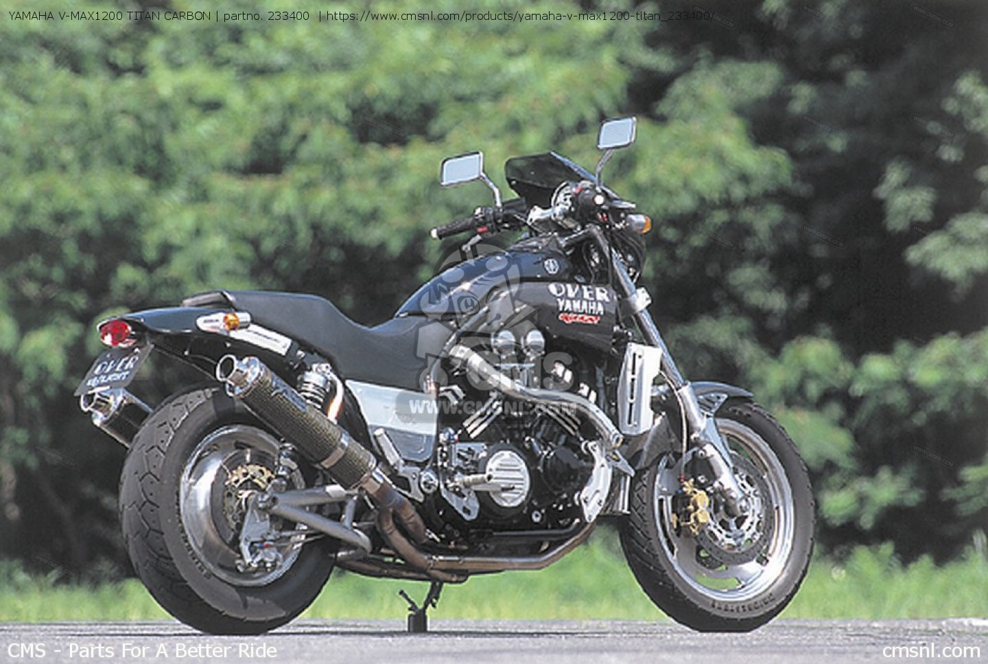 233400: Yamaha V-max1200 Titan Carbon Over Racing - buy the 23-34-00 at